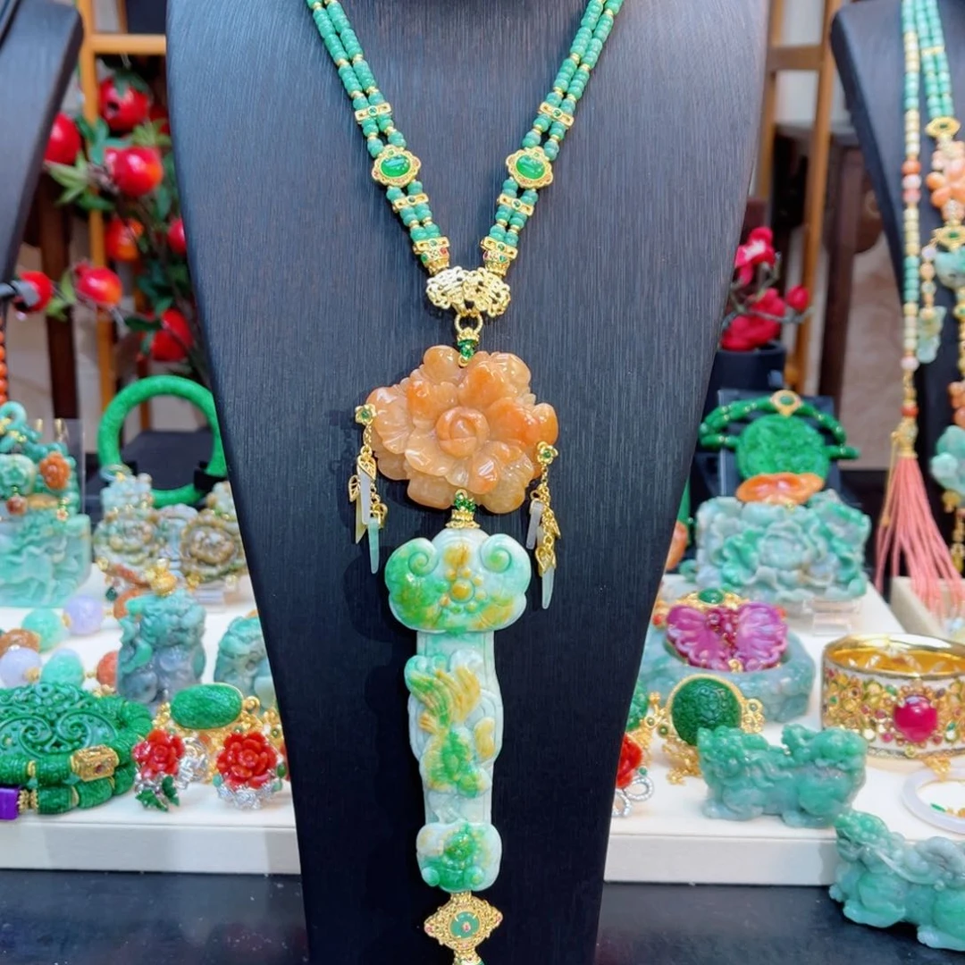 翡翠颈饰合金48小时鉴赏期