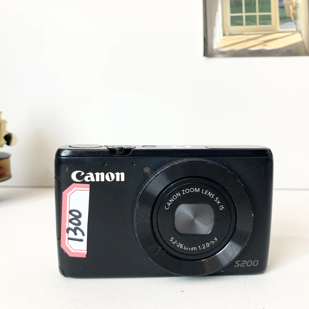 8新 Canon/佳能 s200黑色特价1010w像素五倍变焦 二手no退no换