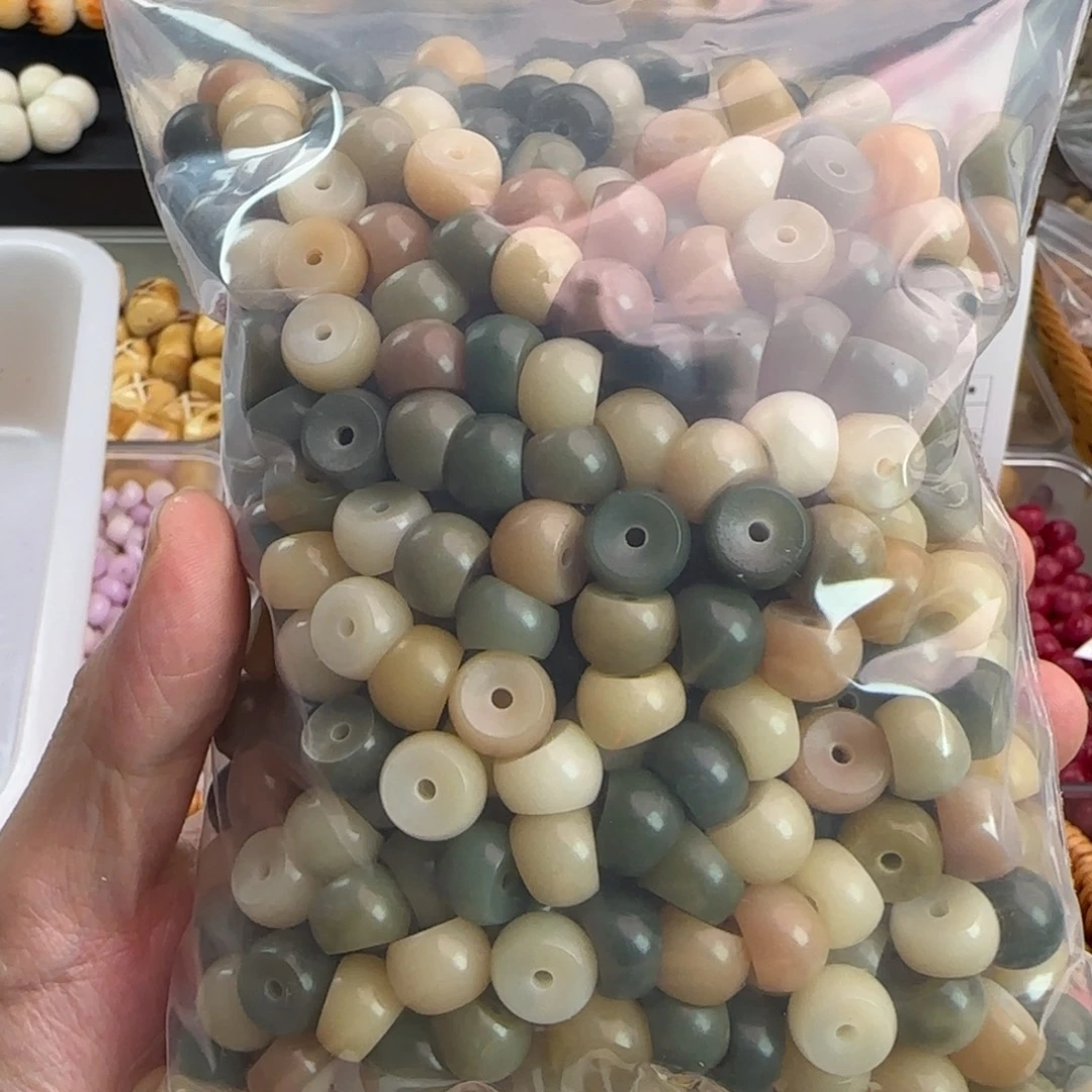 ****主手串菩提根/象牙果卡12多宝蒜瓣小肠698颗