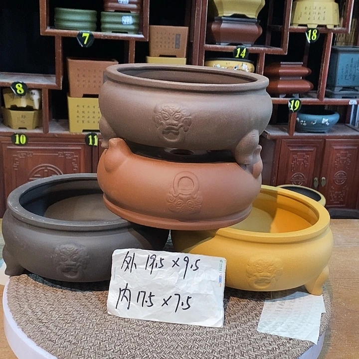花盆紫砂紫砂花盆