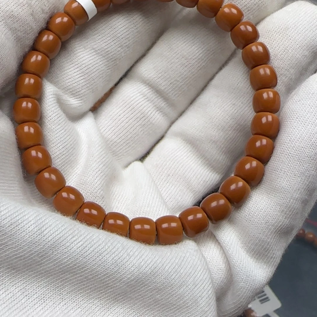 橄榄核吊坠老挝单圈极限弧7.2mm