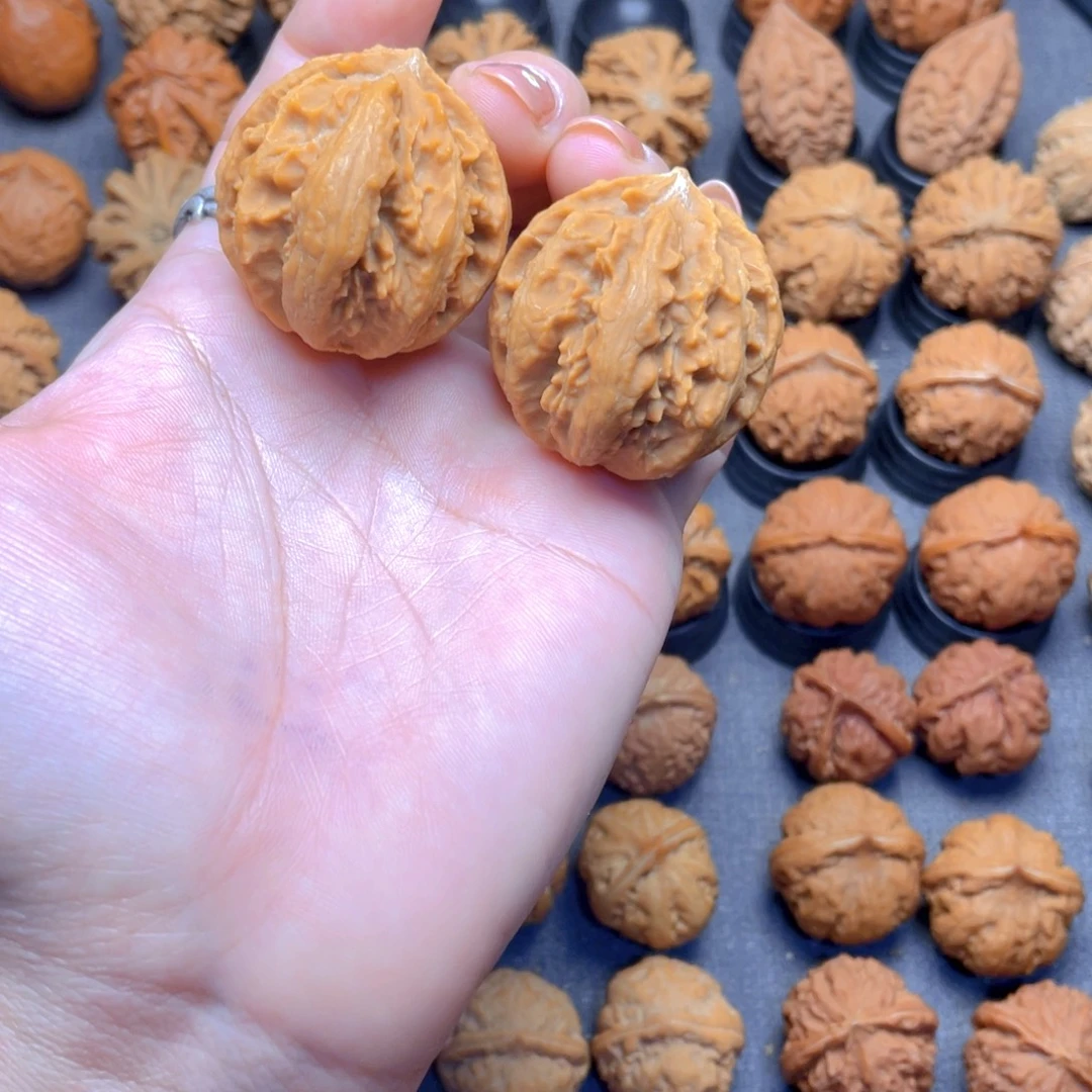 核桃文玩把件秦岭粗筋