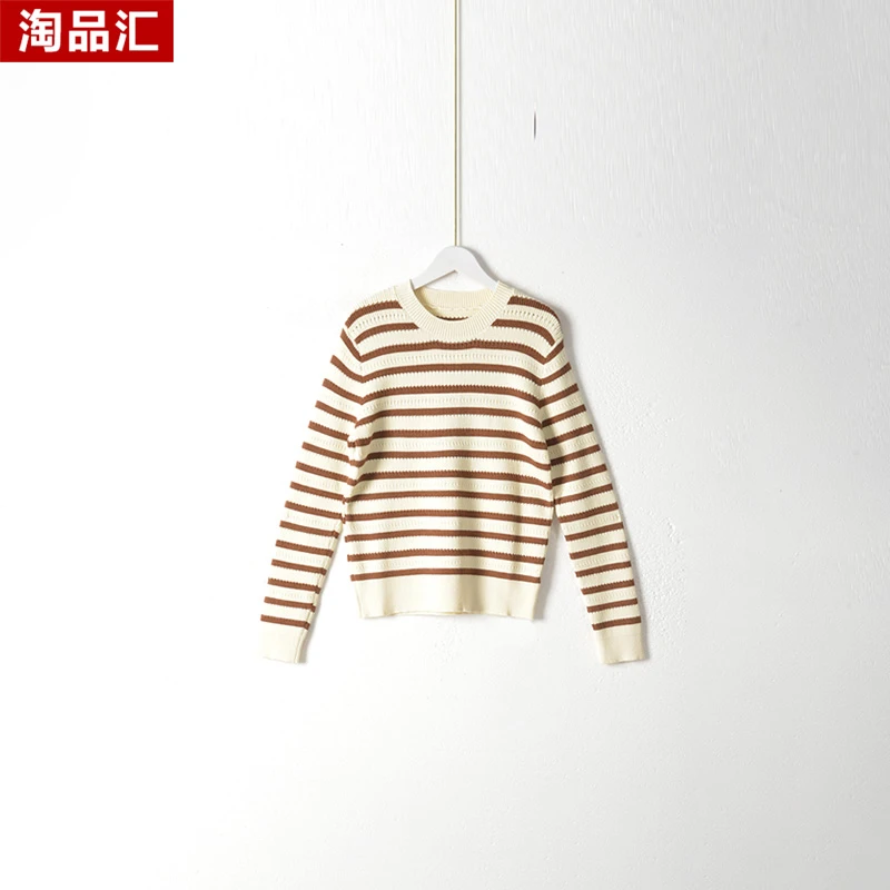 【Y专柜捡漏】深圳中高端女装OLSC-针织毛衫4118-咖多色正码