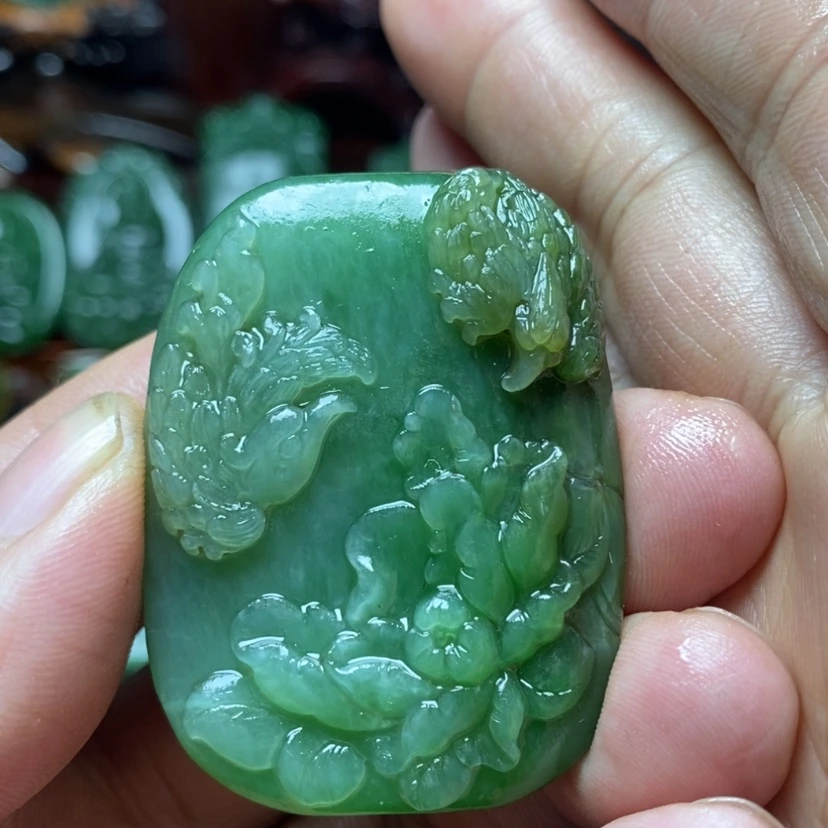 【闪购商品】和田玉（碧玉）挂件未镶嵌