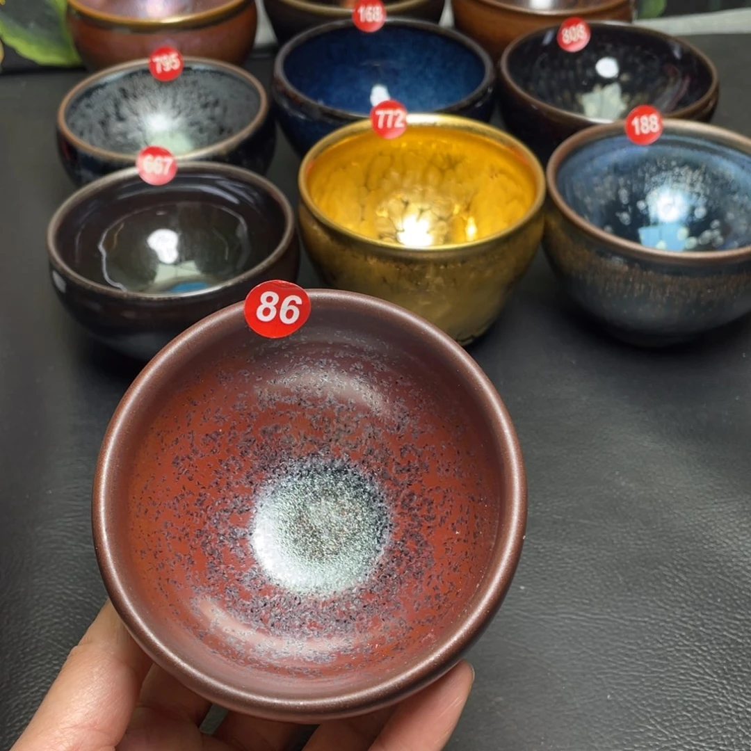 茶盏86 建窑建盏茶盏
