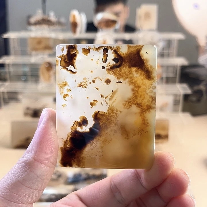 玛瑙/玉髓未镶嵌吊坠(不含链)