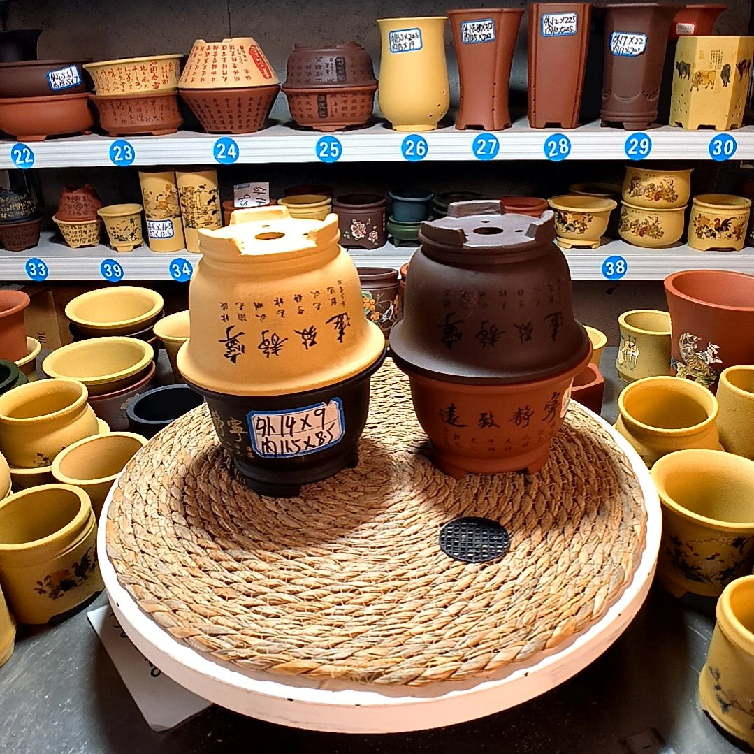 宜兴紫砂紫砂花盆花盆