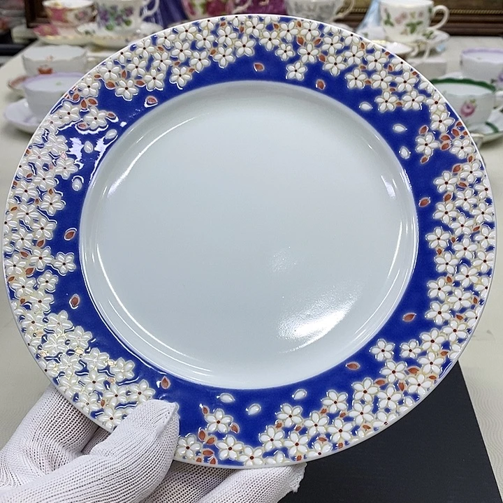 摆件进口瓷器九谷