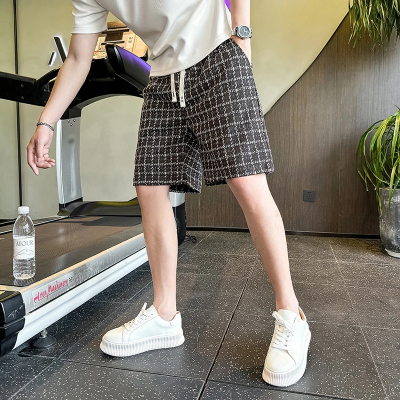 休闲宽松运动短裤男士潮牌五分裤夏季薄款中裤子2025新款外穿裤衩