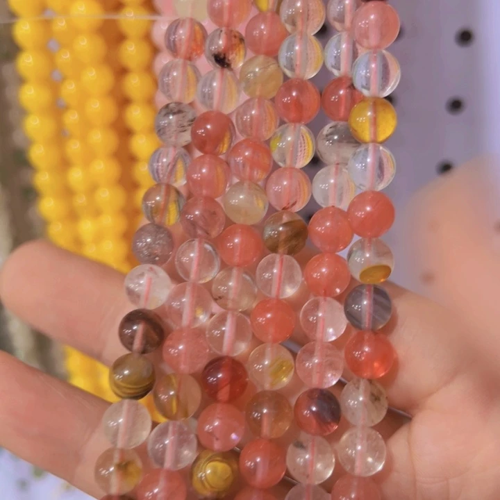 灵珠天然】高品福利2025西瓜色【随机多样性发其一】