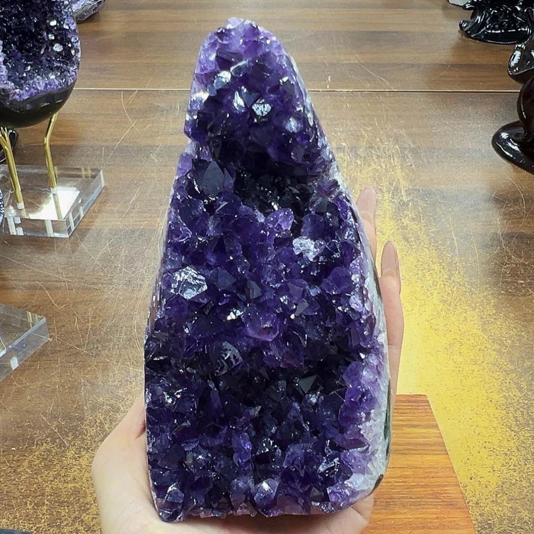 紫晶摆件未镶嵌福利