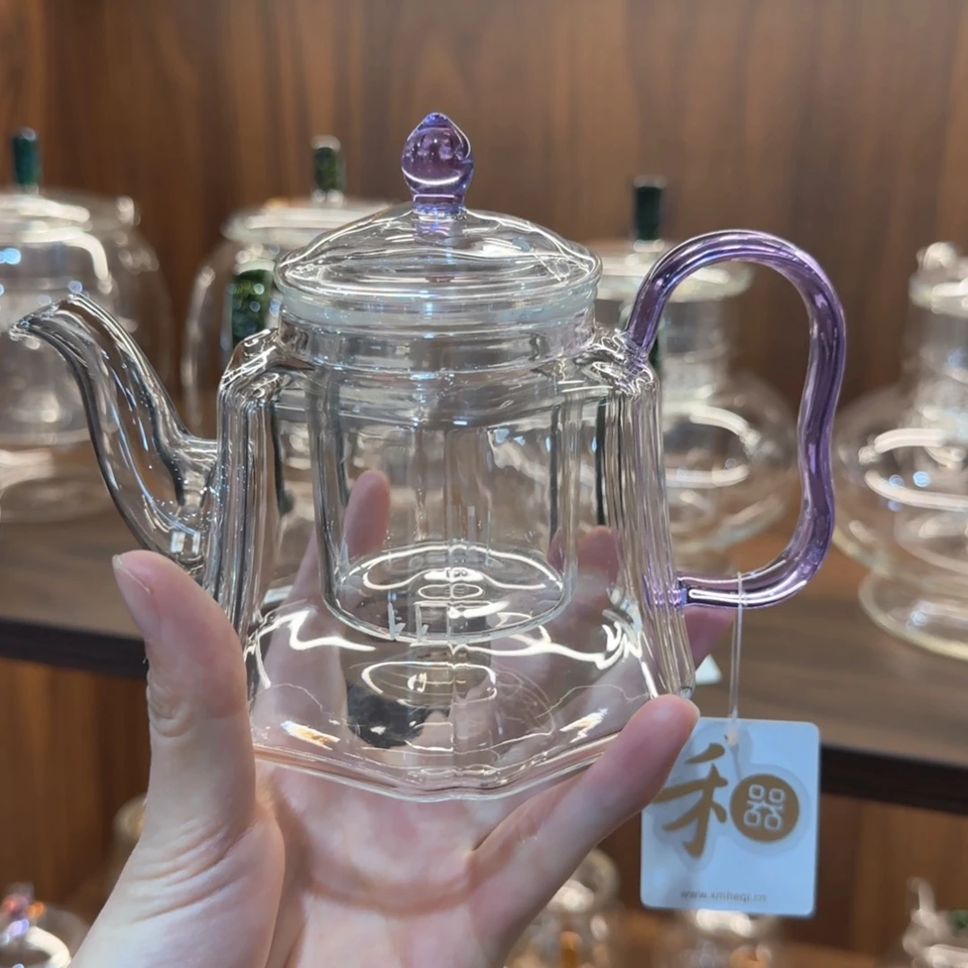 禾器锦瑞壶浅紫。。