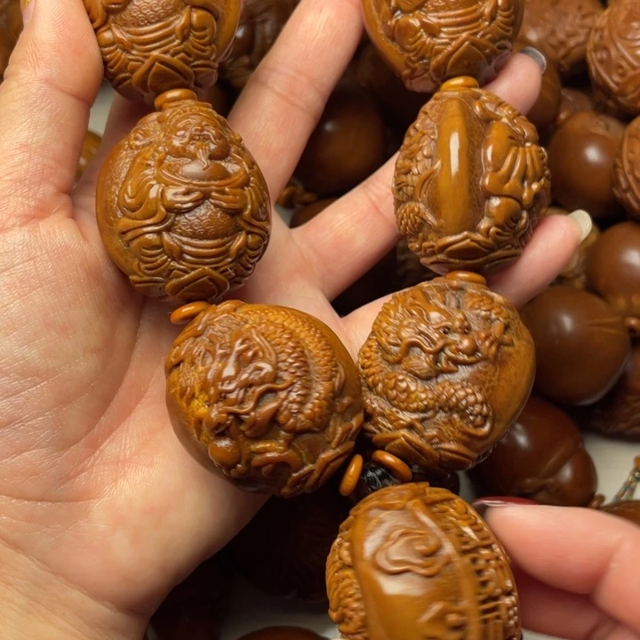 晴***天橄榄核吊坠橄榄核手持