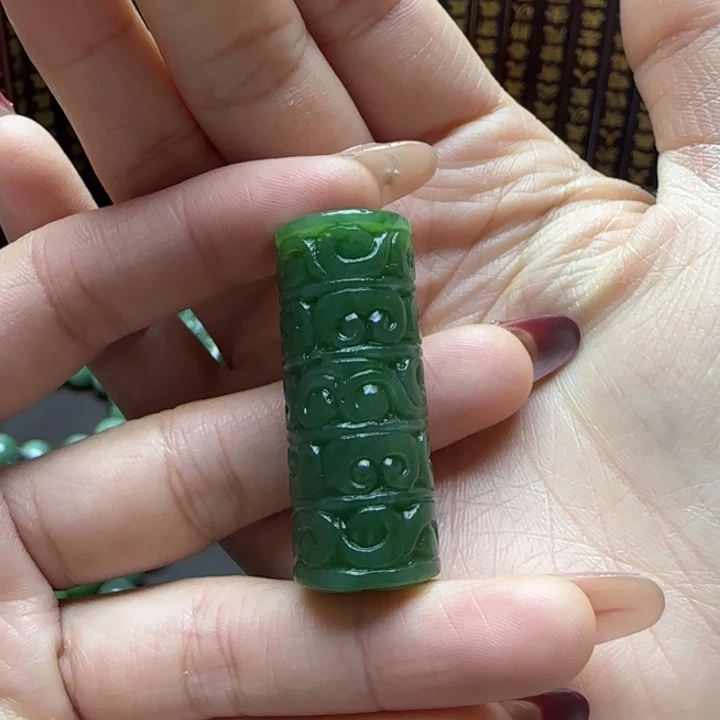 和田玉（碧玉）吊坠未镶嵌