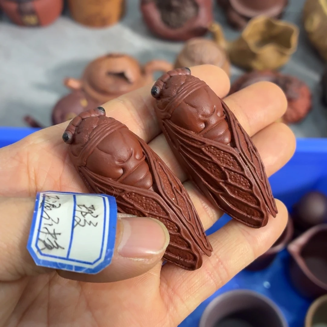 紫砂茶杯瑕疵不退不换介意勿拍