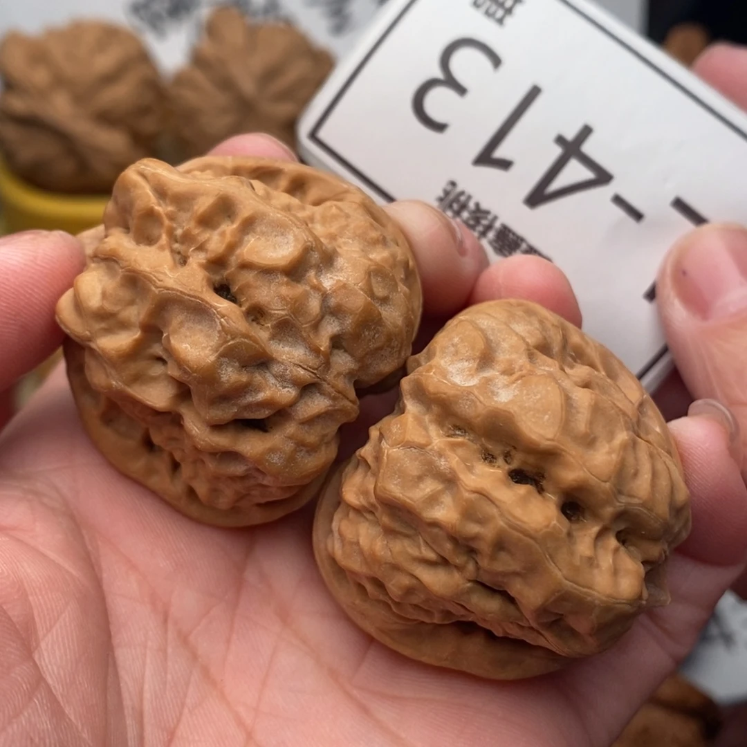 文玩核桃把件开背蛙40….