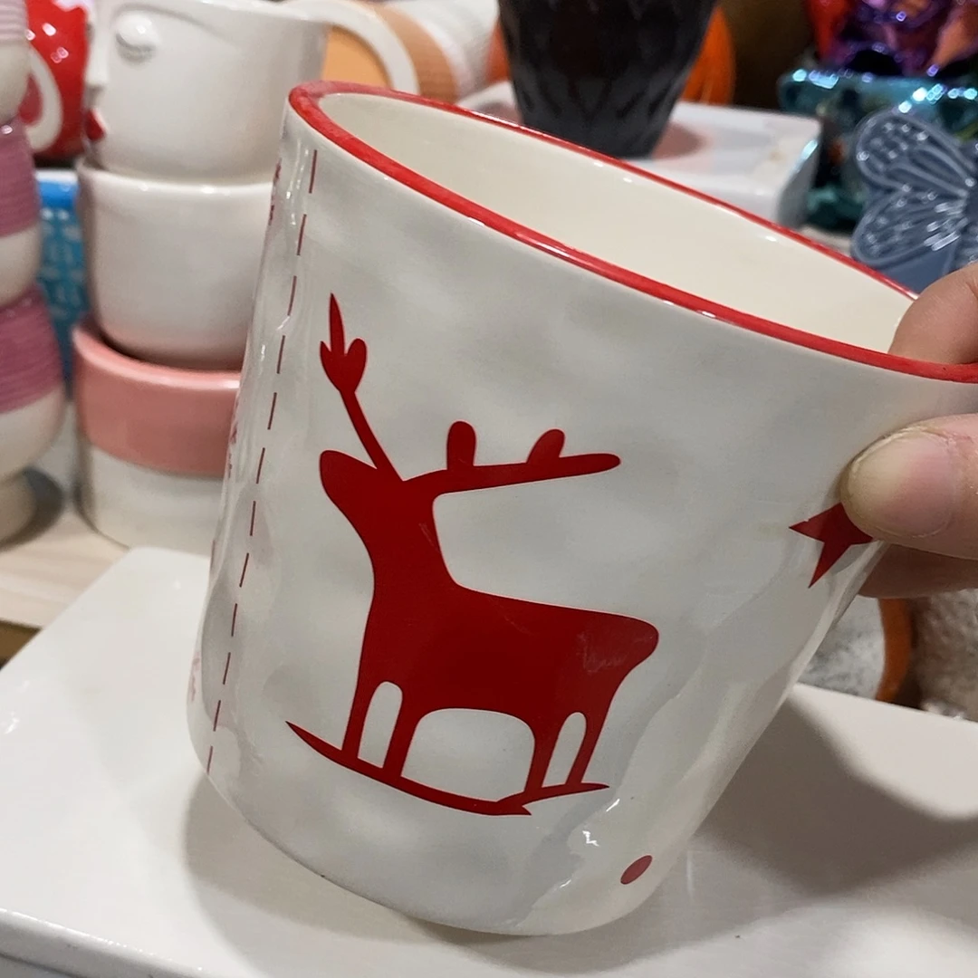 杯子陶陶盆有孔 瑕疵介意勿拍