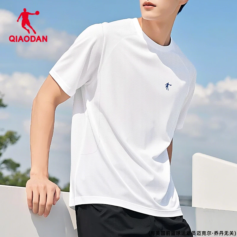 乔丹短袖t恤男2025夏季新款运动t恤短袖宽松半袖体恤速干健身男款