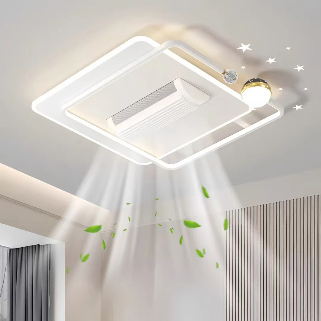 谢禹灯饰®离线语音智能无叶风扇全屋灯系列