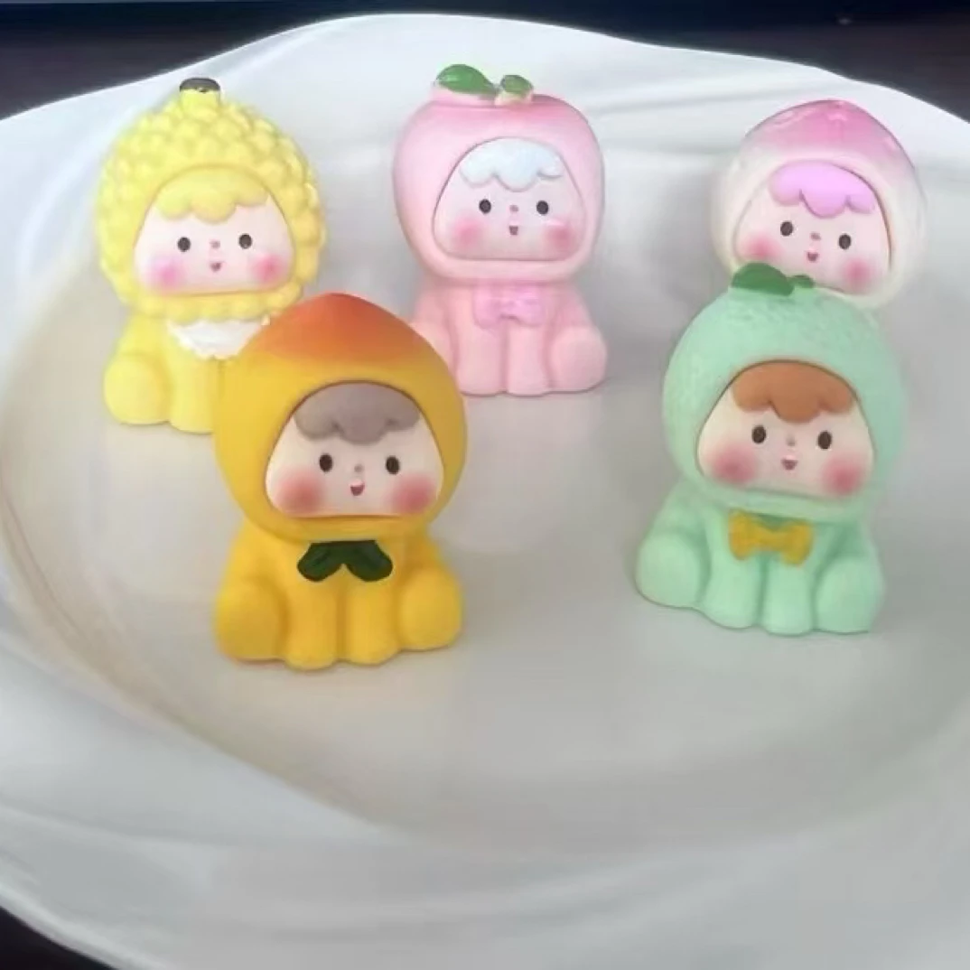 【对对碰】创意可爱水果崽崽树脂治愈系摆件
