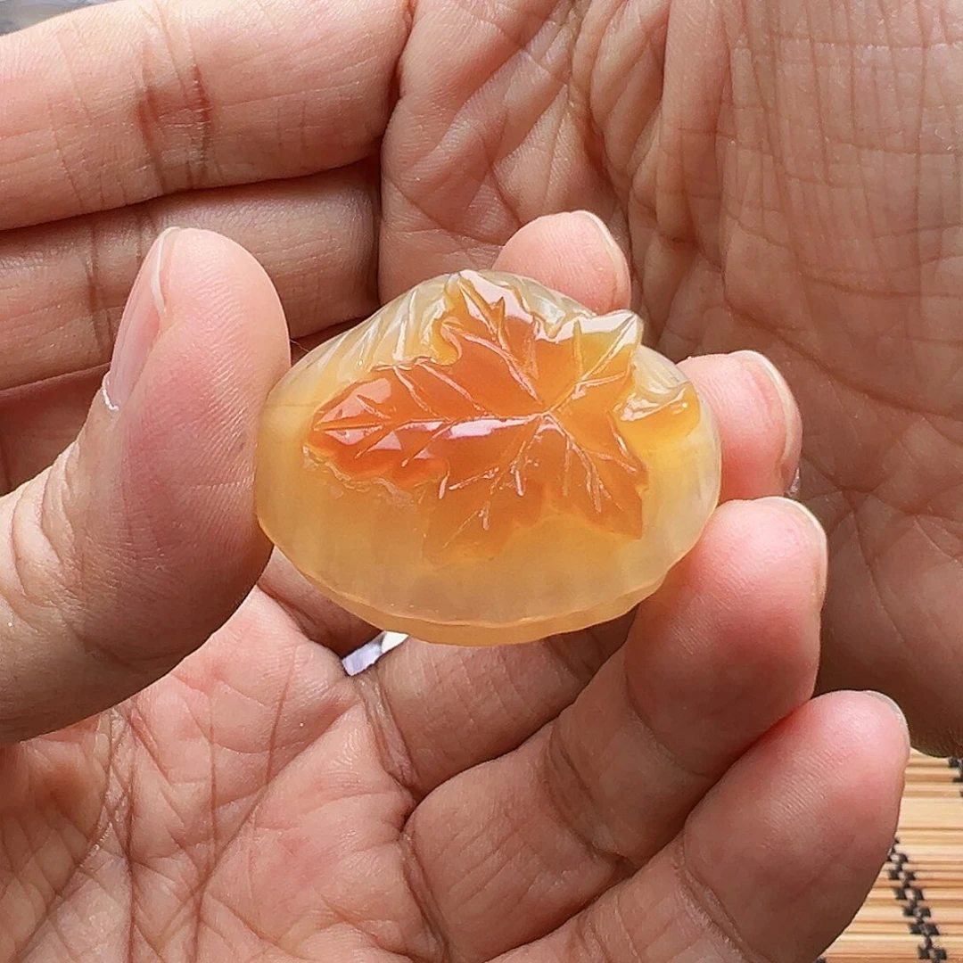 未镶嵌玛瑙/玉髓珠宝半成品