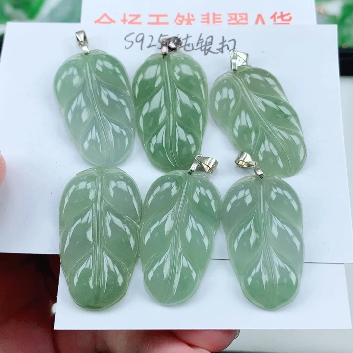 翡翠银S925镶嵌颈饰多样性发其1