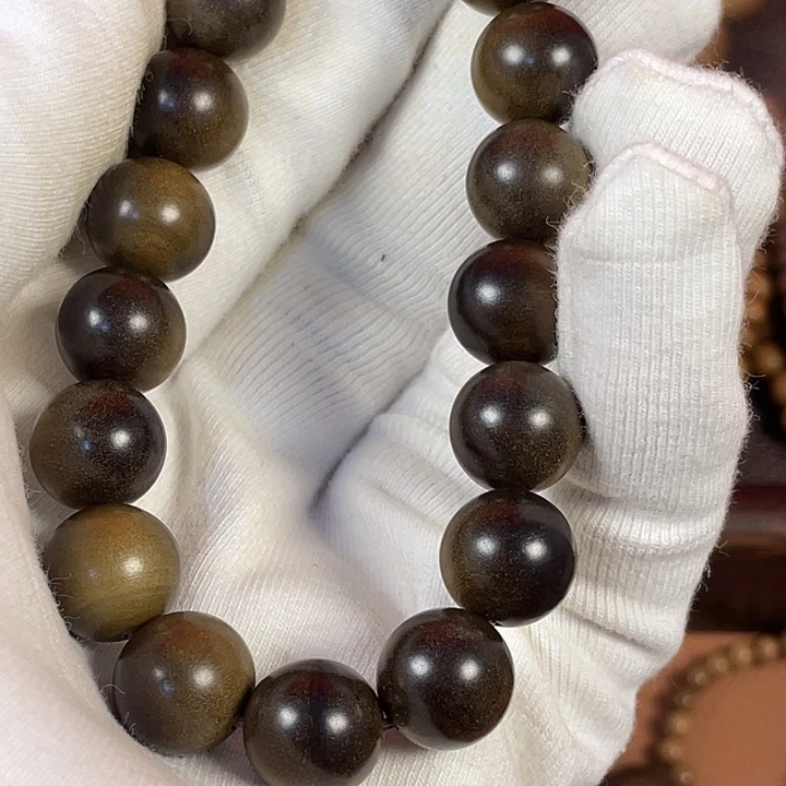 没***字檀香木阴沉老山檀1.2