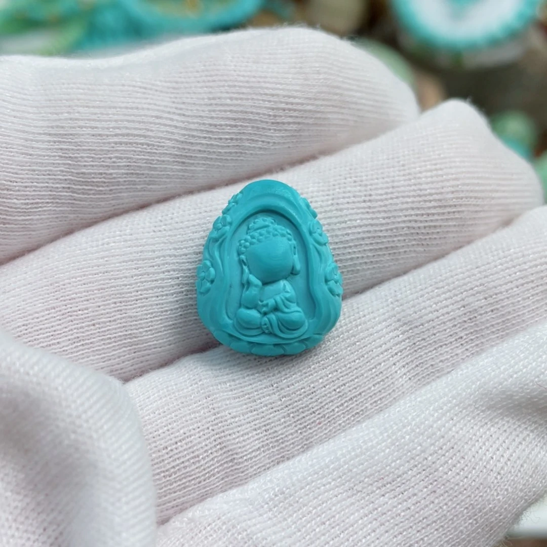 绿松石珠宝奇石未镶嵌