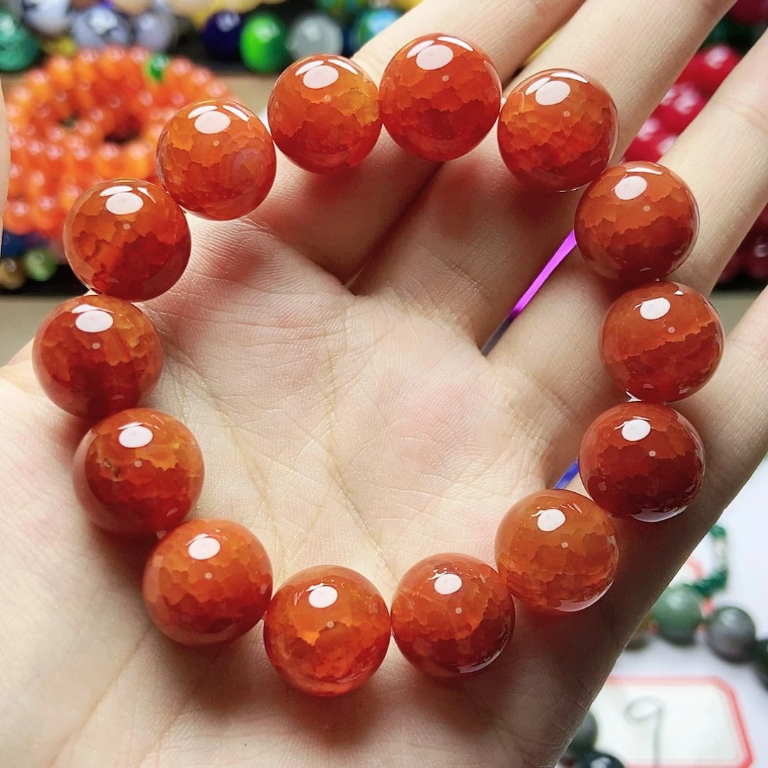 玛瑙/玉髓手链未镶嵌旭**鹤