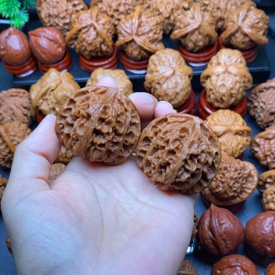 把件文玩核桃44苹果园