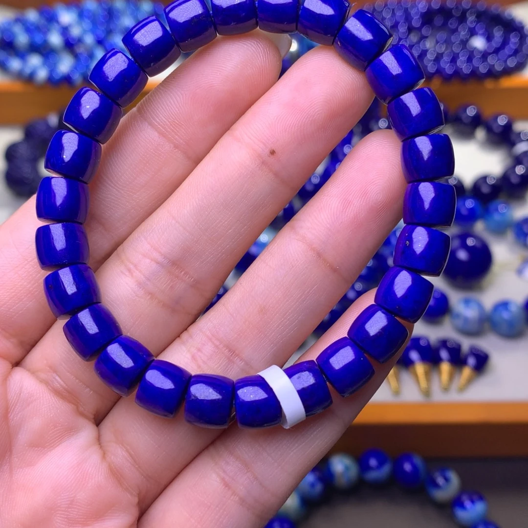 青金石未镶嵌手串8mm