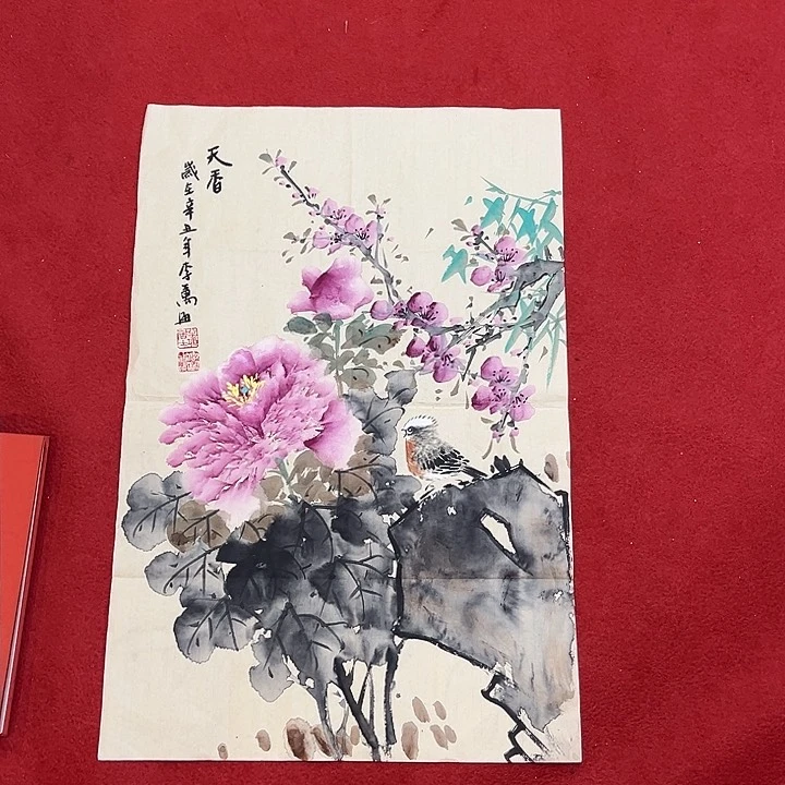 国画手绘画等多种方式的绘画