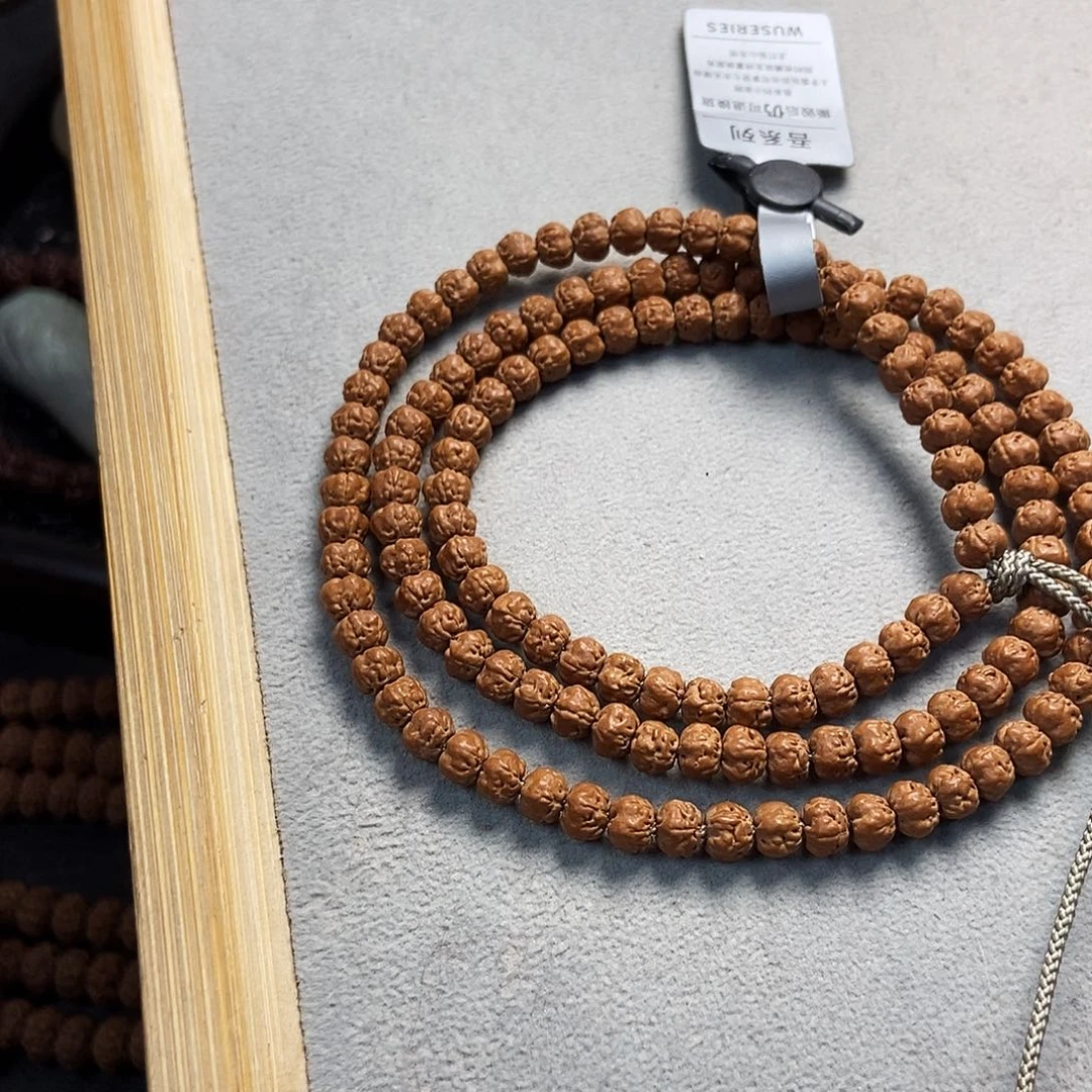 金刚菩提手串臻选级原籽佛手长串5.5