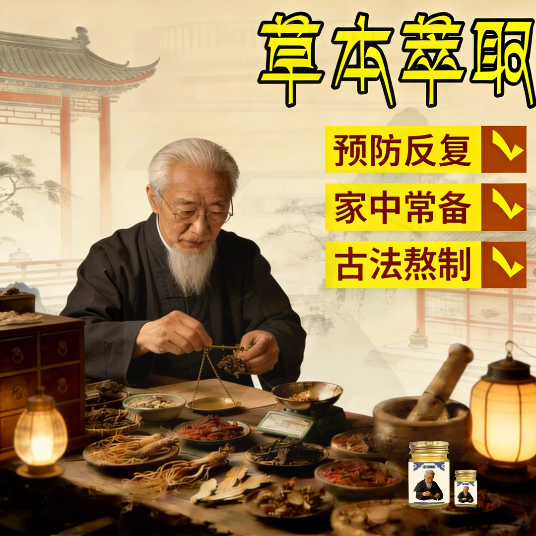 【拍一发二】B50g个护理膏草本5-80岁通用ZJ0012