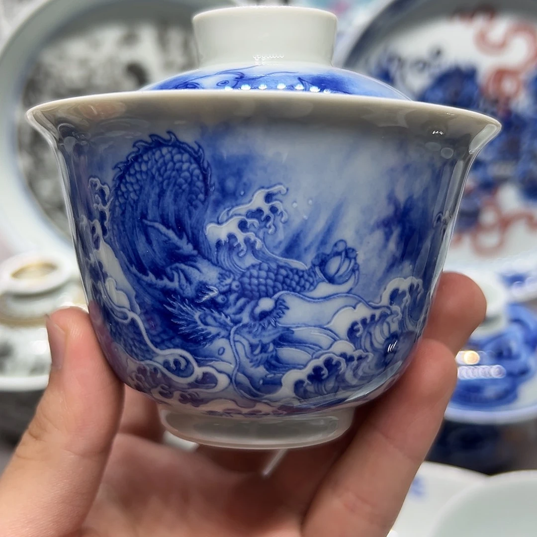 瓷片6*8景德镇高端瓷器茶具