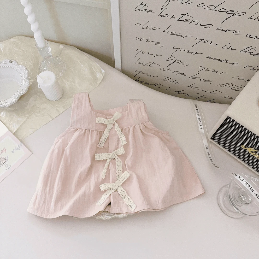 女童冰丝套装洋气超凉快透气夏季装女宝夏季背心衫+八九分阔腿裤