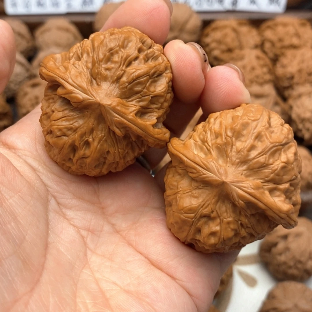 把件文玩核桃边41肚44尺全品南瓜墩