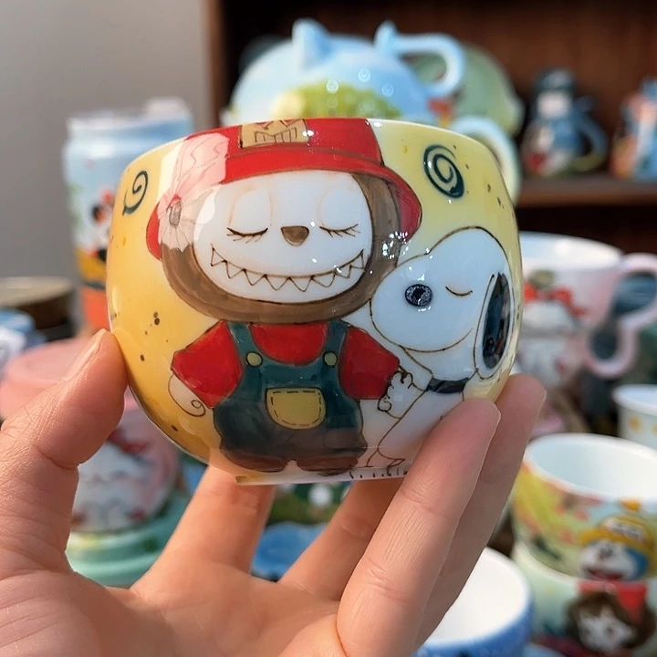 陶景德镇釉下手绘陶瓷