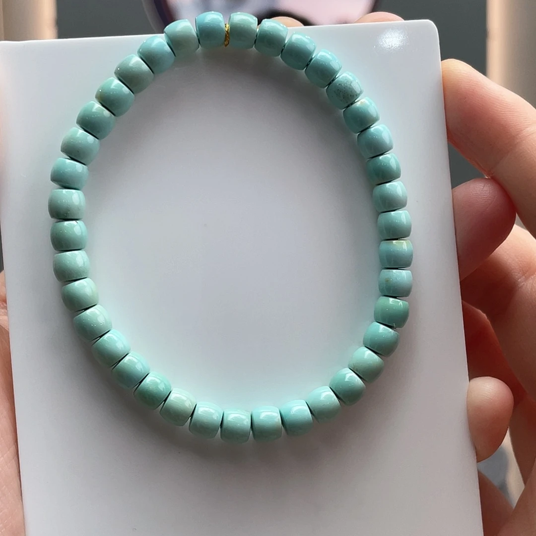 好***妹绿松石未镶嵌手串