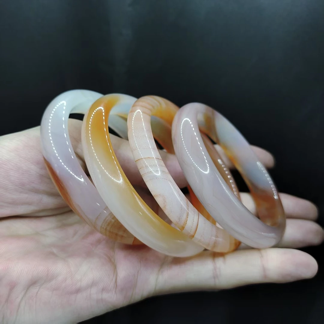 【老三珠宝】盐源宽条手镯J7【多样性发其一】圈口52-64mm