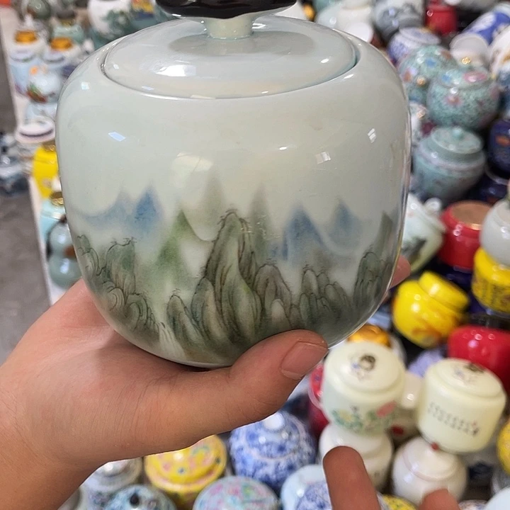 陶瓷罐茶叶罐密封罐