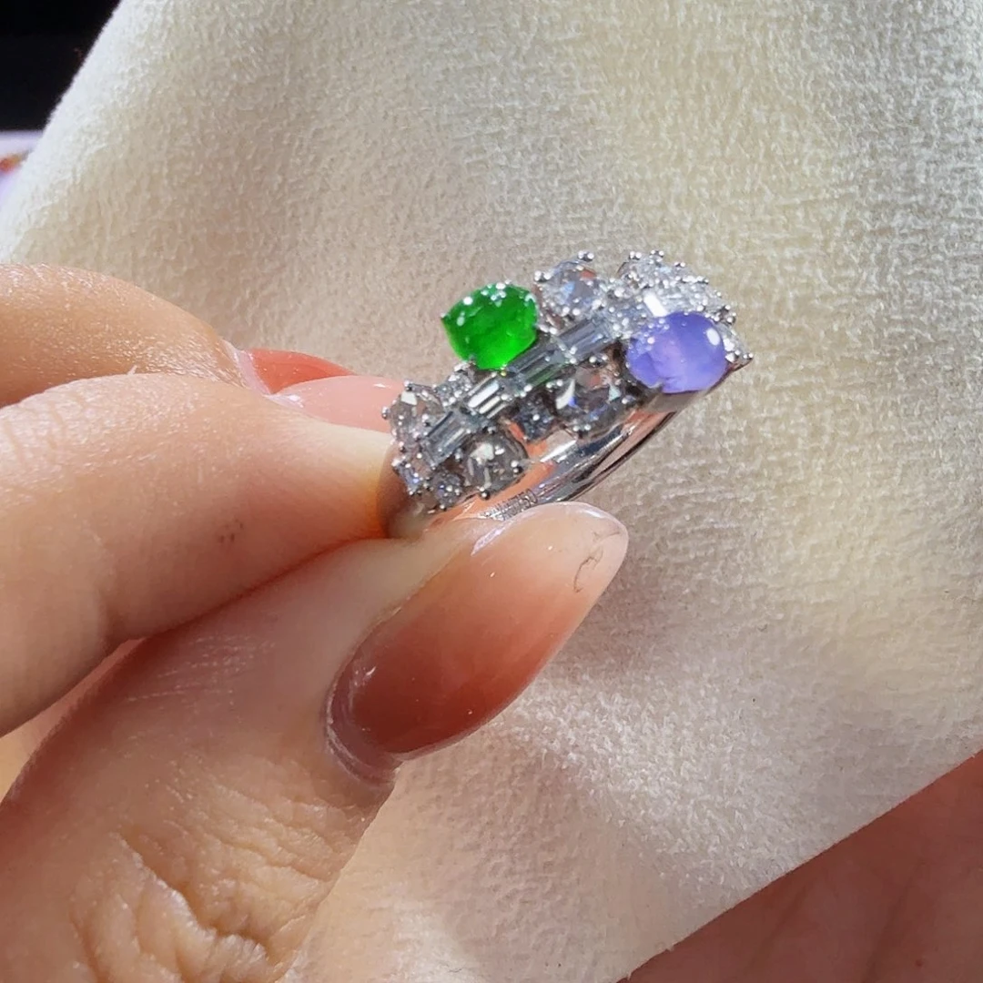 翡翠18K金镶嵌颈饰超级力推！福利特价