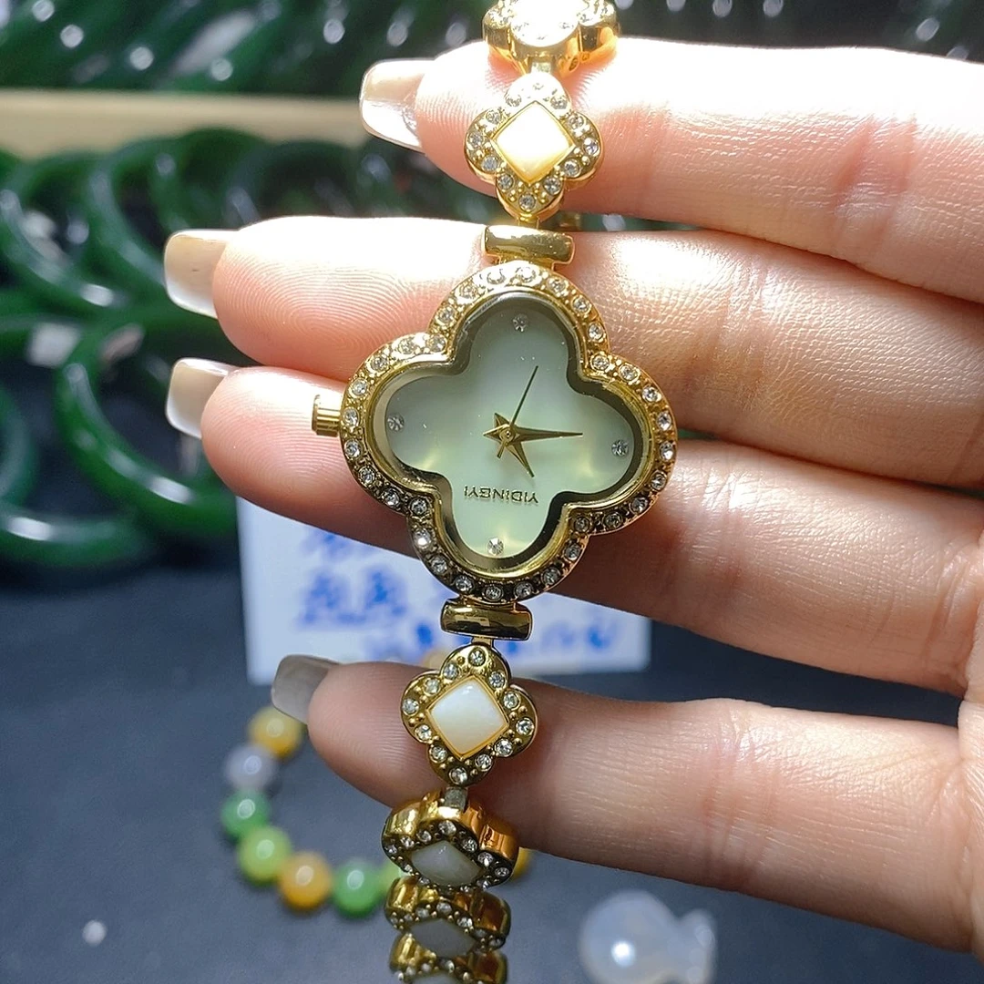 和田玉（碧玉）未镶嵌手链