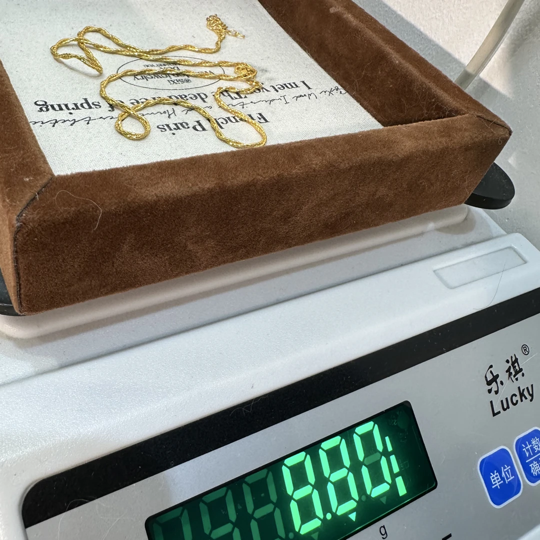 足金精品工艺项链