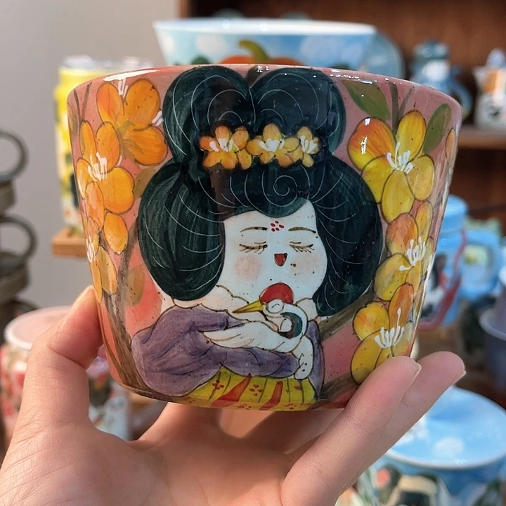 陶景德镇釉下手绘陶瓷
