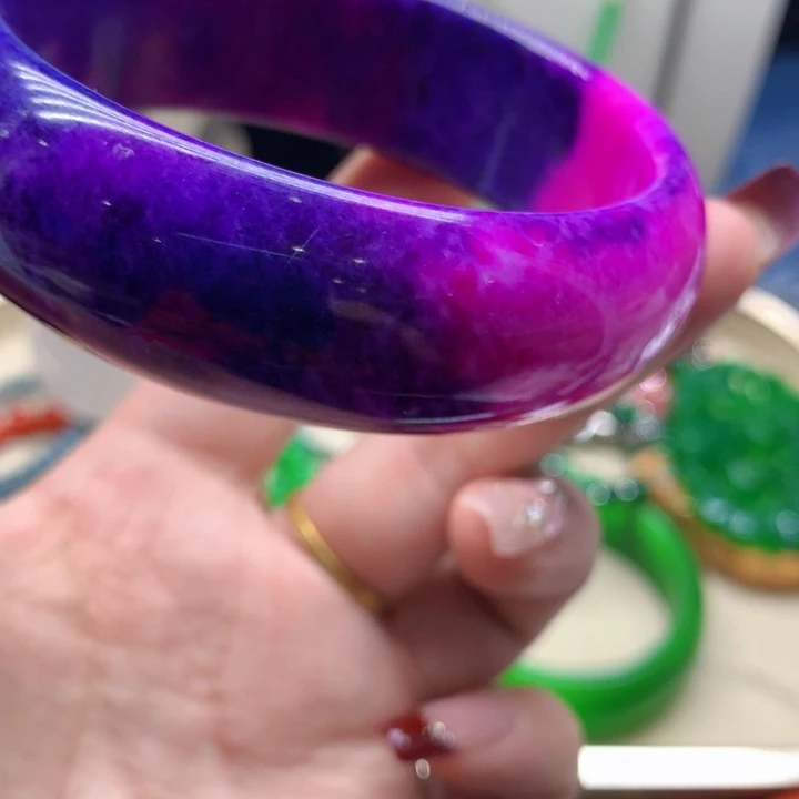 玛瑙/玉髓颈饰合金手镯