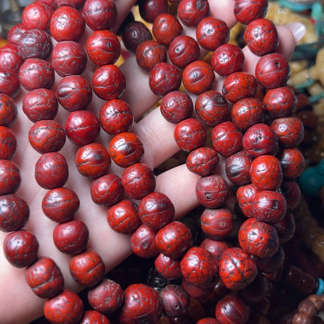 百***草菩提籽类脖挂 108