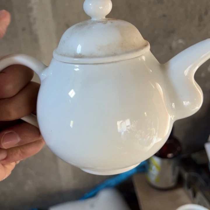 大球泥手工茶壶两个