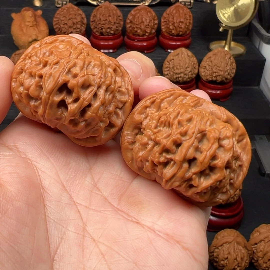 文玩核桃吊坠41天地二爷帽