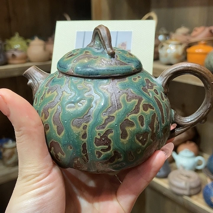 柴烧老岩泥高端茶器